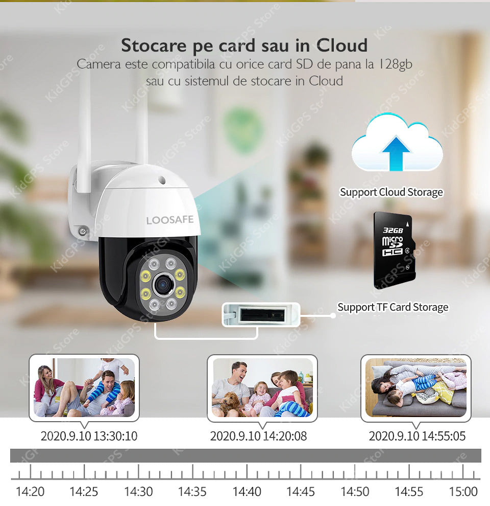 Camera de supraveghere WIFI Loosafe QW18 Camera de supraveghere WIFI Loosafe QW18